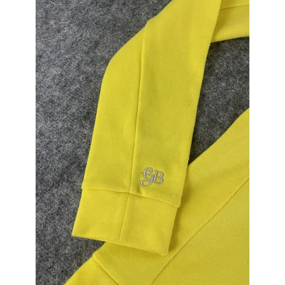 Oakley Gretchen Bleiler Sweater Women Large Sweatshirt Yellow Pullover N87